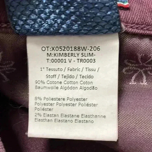 Jacob Cohen, handmade Taylor, luxury jeans, 26 NWOT - Picture 8 of 8